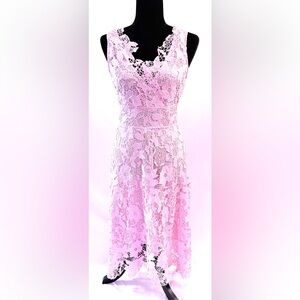 Kimilily Openwork Lace Dress